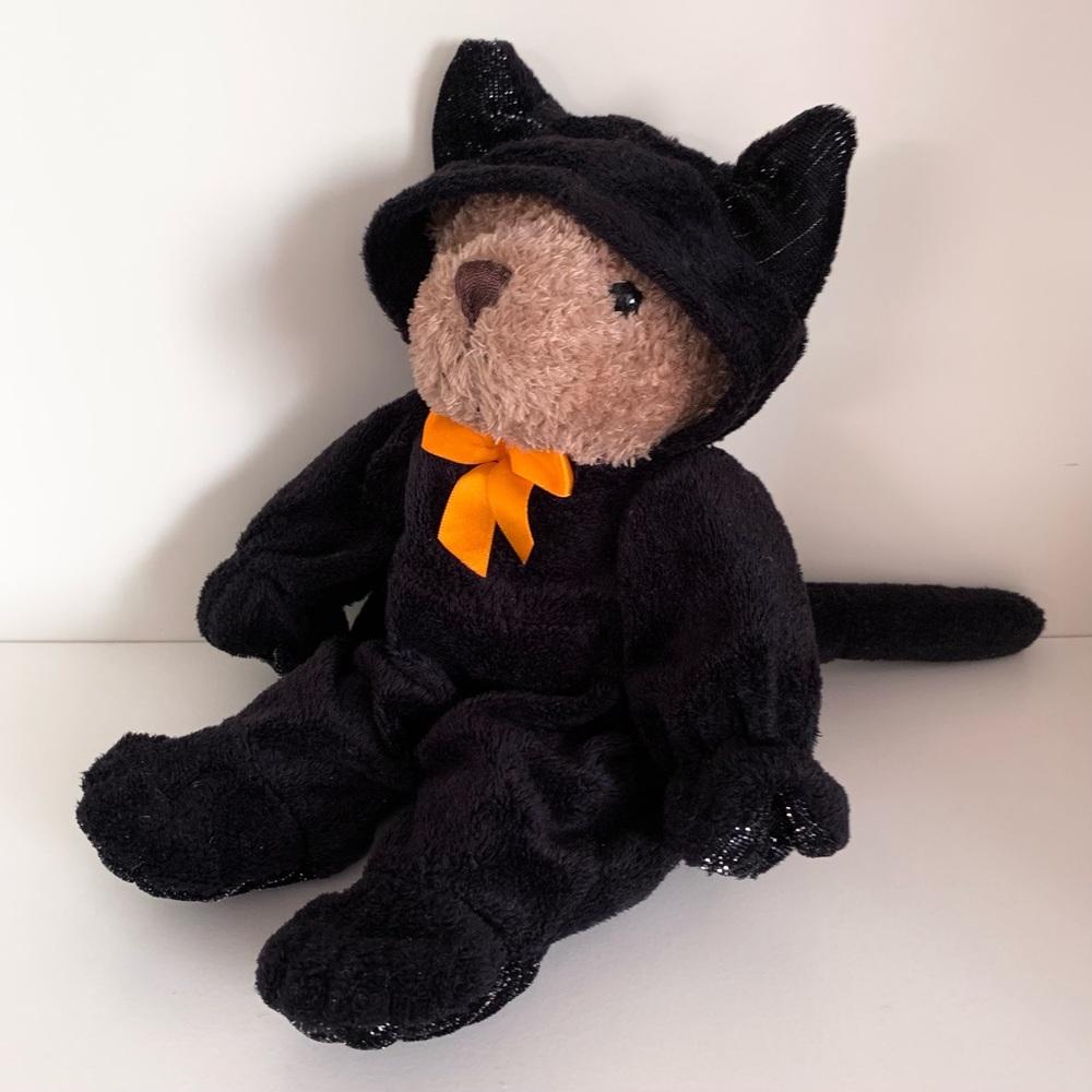 Vintage Catsuit teddy bear vintage plush doll